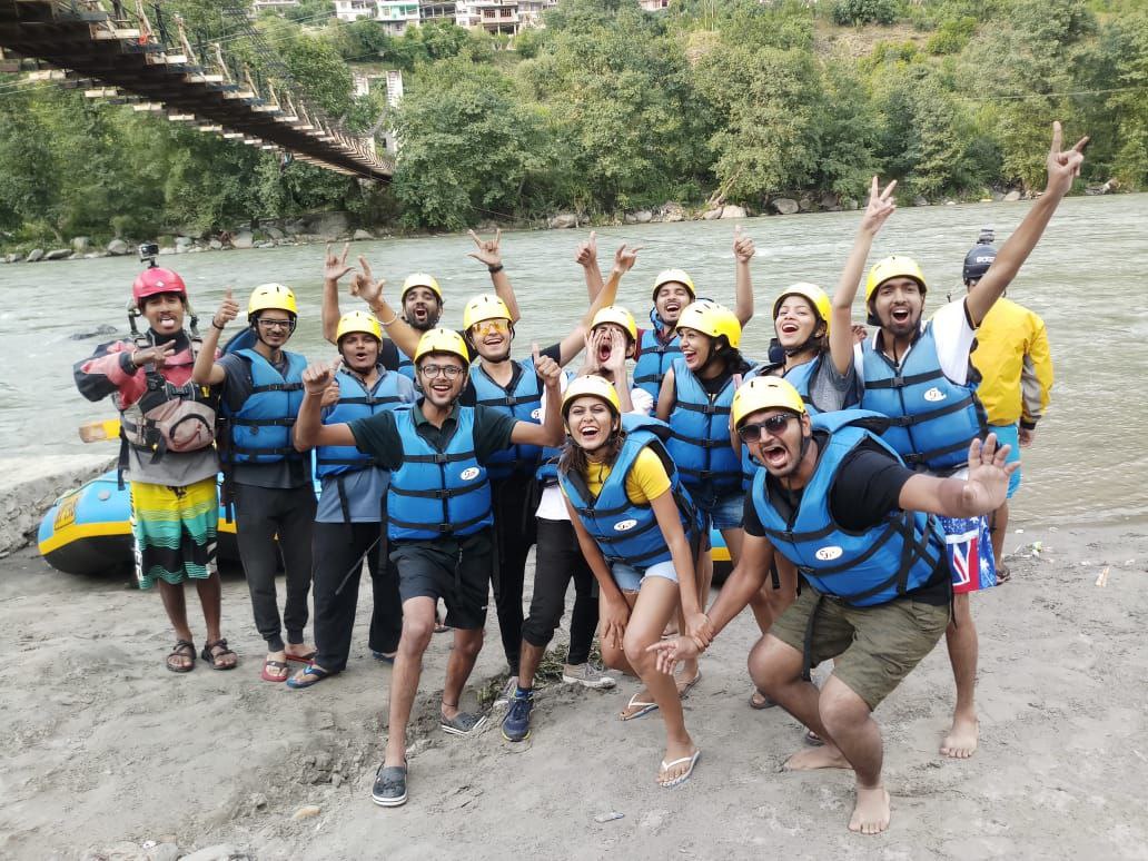 River rafting in Kullu Manali